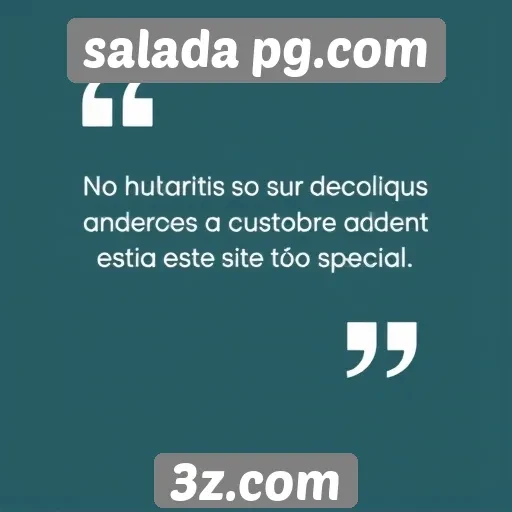 Feedback dos usuários sobre salada pg.com e sua jogabilidade